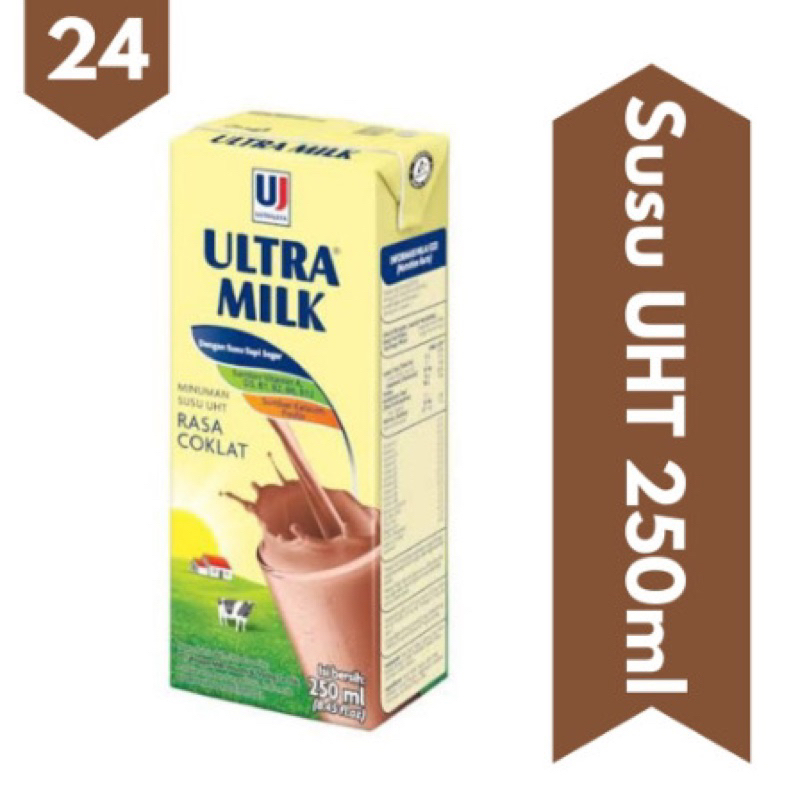 

ULTRA MILK Susu UHT Coklat 250 ml Live Discount