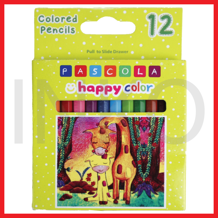 

STANDARD HAPPY PENCIL 12 COLORS HL