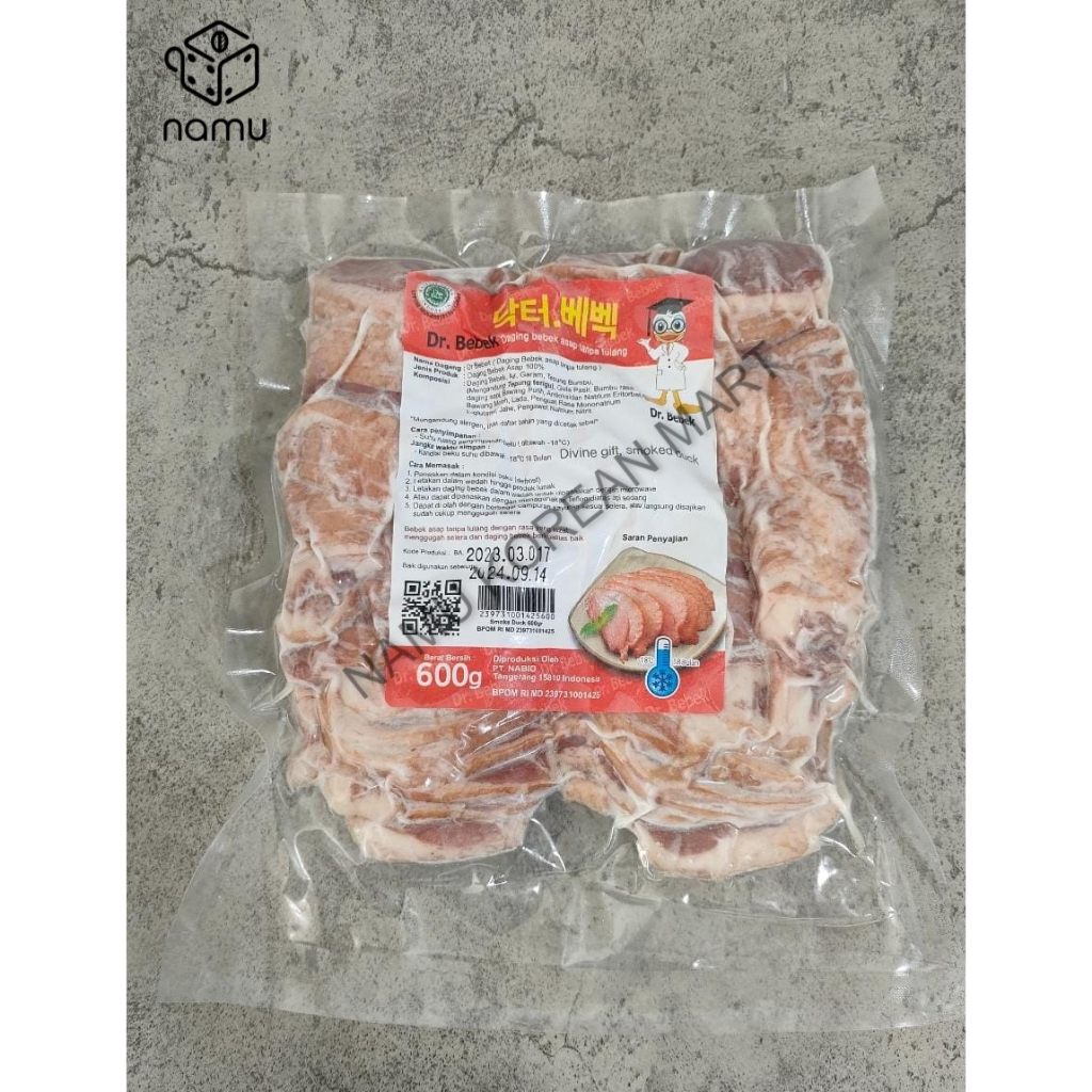 

DR BEBEK Smoke Duck Korea 600gr - Daging Bebek Asap Tanpa Tulang