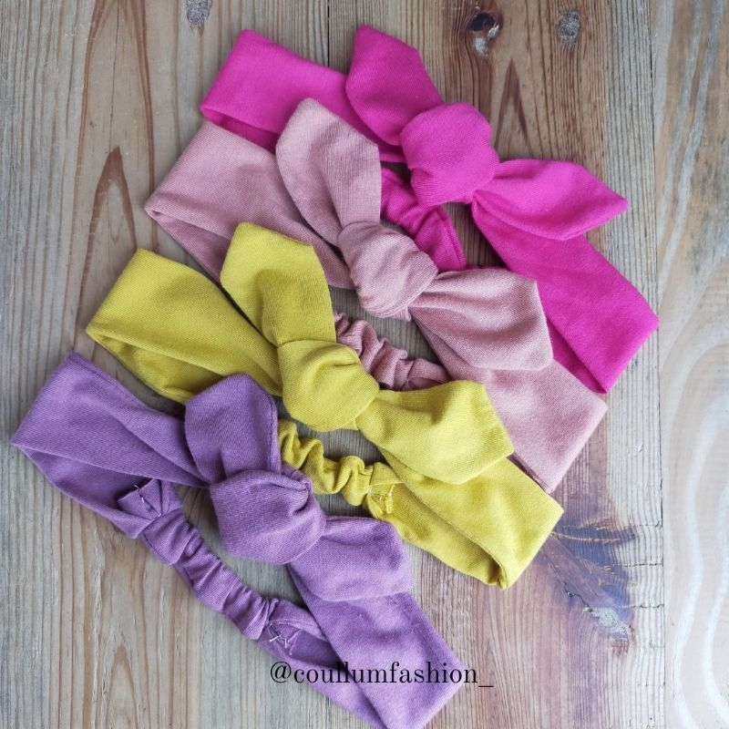 Bando Bayi Katun/bando anak katun/bando kain/baby headband premium/baby headband lucu/bando murah/ba