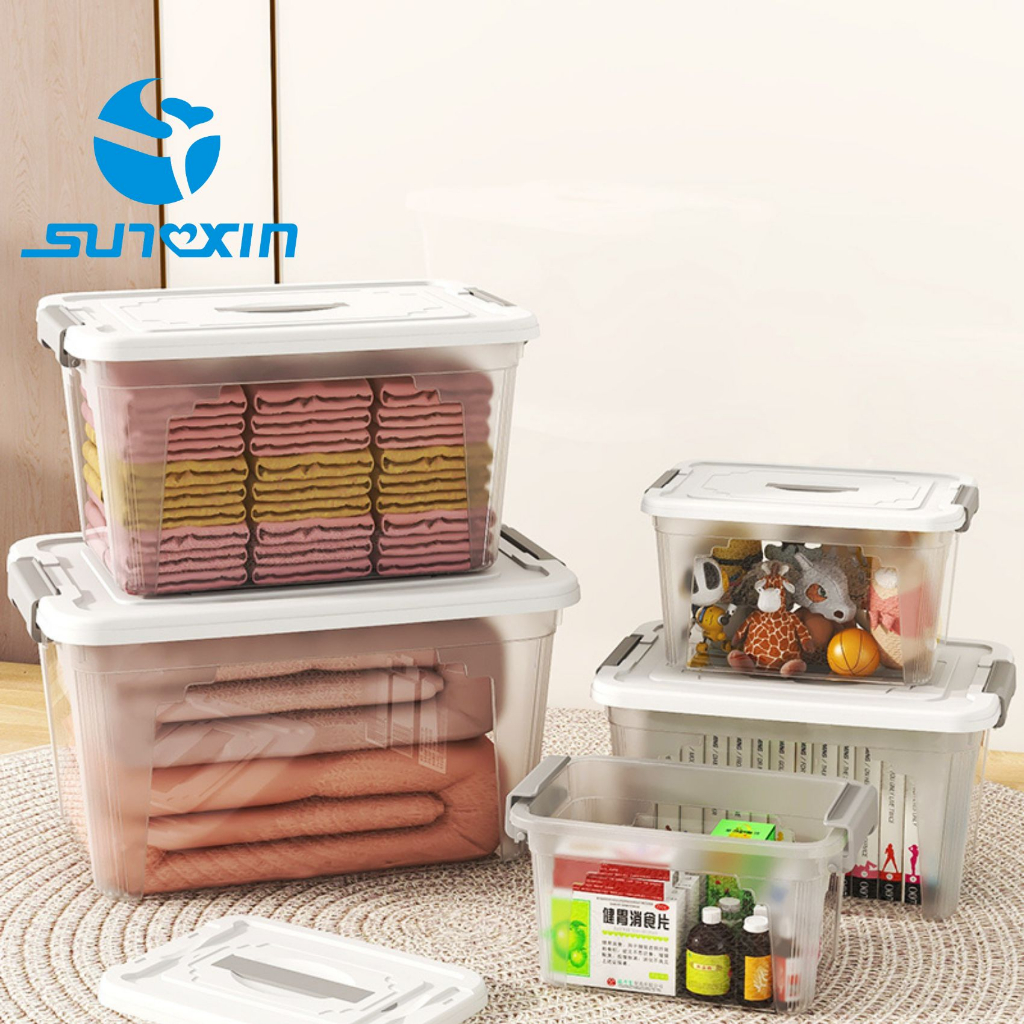 SUNXIN Container Box D01/ Storage Organizer Box / box penyimpanan / Box /Tempat Penyimpanan Multifun