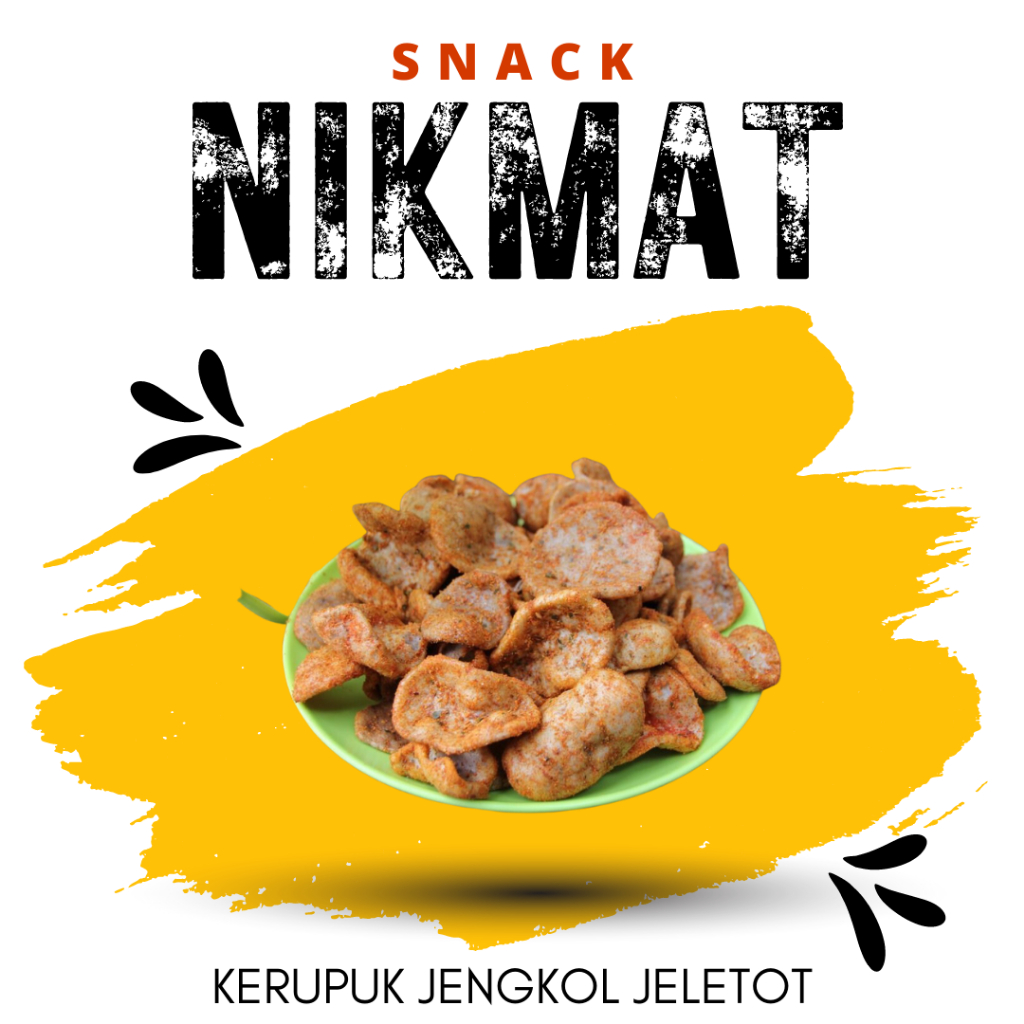 

[SNACK NIKMAT] Kerupuk Jengkol Jeletot / Kerupuk Jengkol / Snack Cemilan Makanan Ringan / Camilan Pedas