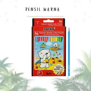 

PENSIL WARNA / PENCIL WARNA CP-36PB JOYKO ( SET )