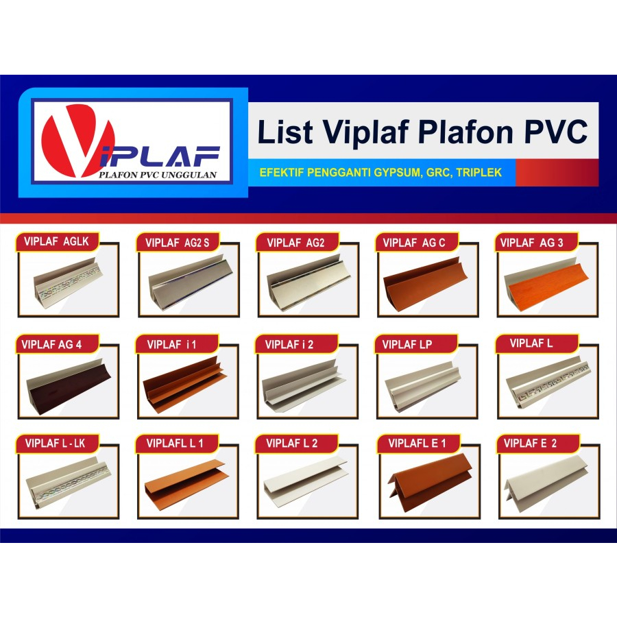 LIS PROFIL PLAFON MOTIF PVC PLAFON VPC ATAP