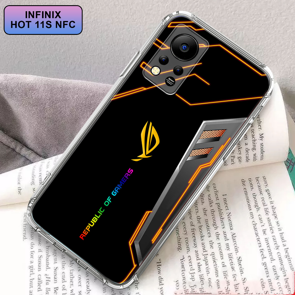 Case INFINIX HOT 11S NFC - Casing INFINIX HOT 11S NFC - ( ROG ) - Case Hp - Casing Hp - Softcase Hp 