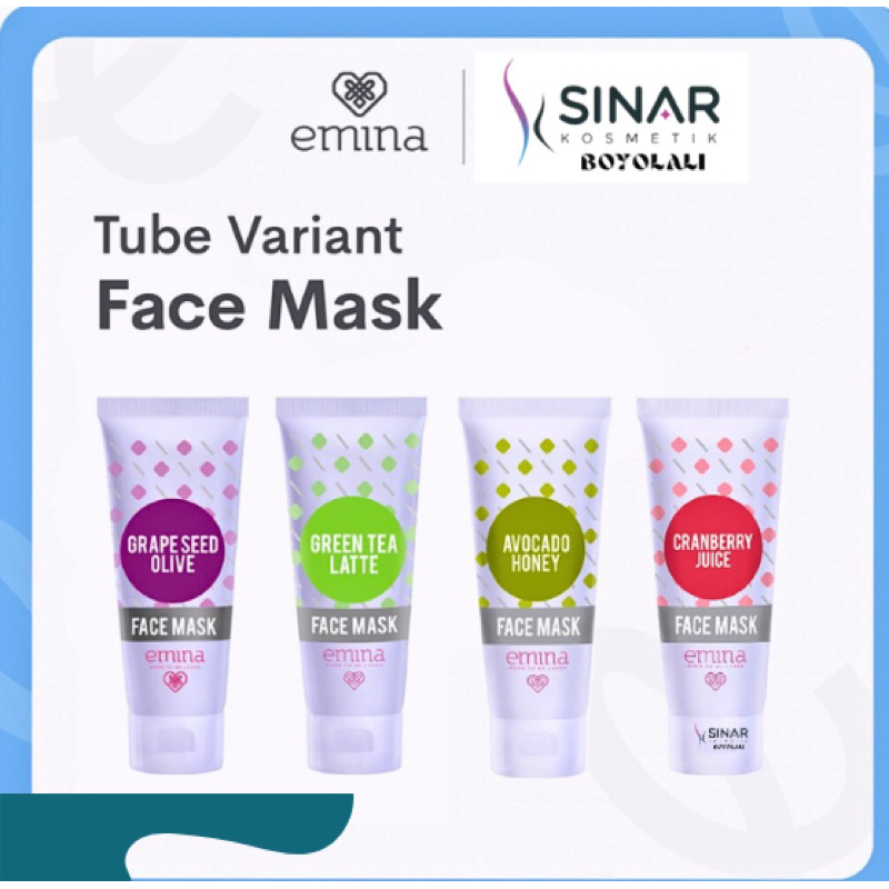 Emina Face Mask - Masker Wajah