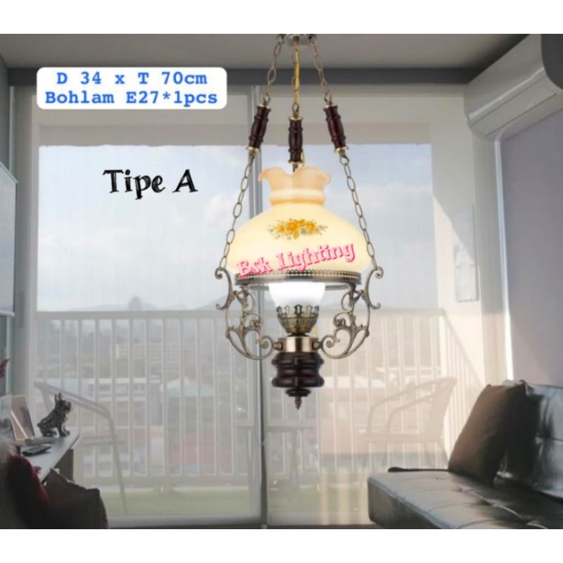 Lampu Klasik betawi/Lampu Antik/Lampu jadul/Lampu teras