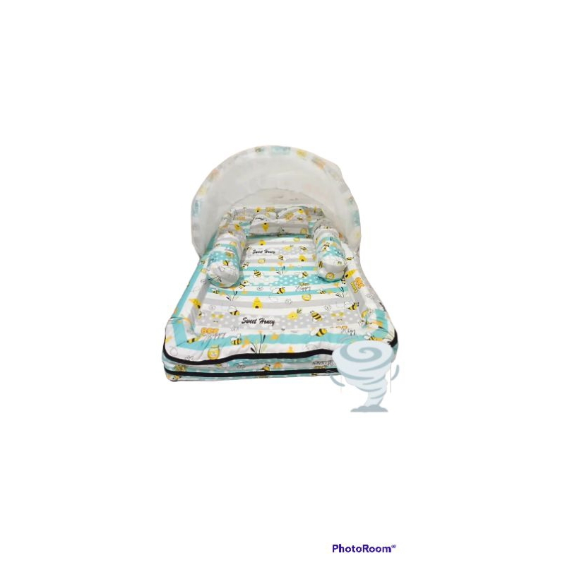 New Terumurah kasur kolam kelambu bayi set kasur kolam kelambu bayi kasur kolam kerakter kasur kolam