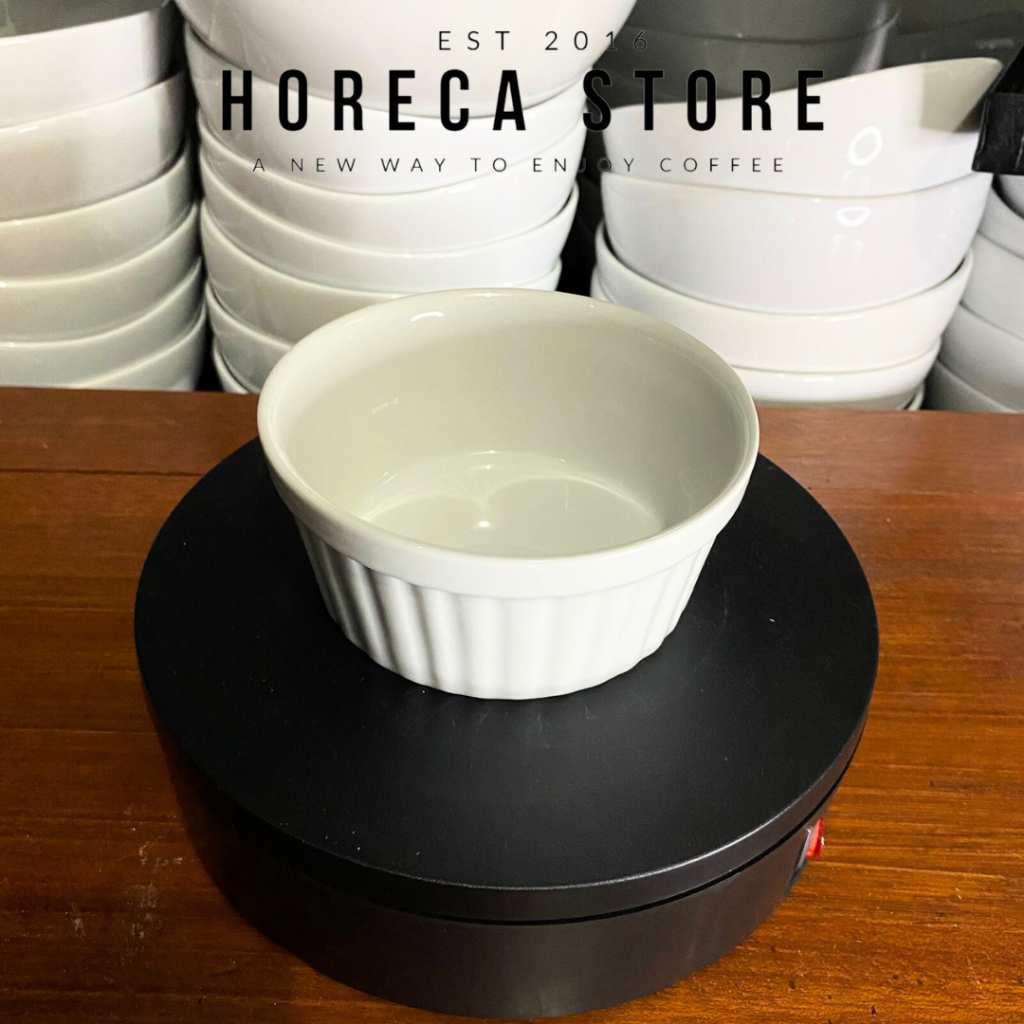 Mangkok kue Ramekin 12cm Kopin /  Mangkok salad / Ramekin Mangkok Anti Panas Baking Oven / Mangkok K