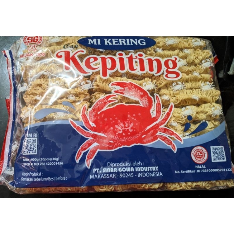 

Mi Kering Cap Kepiting