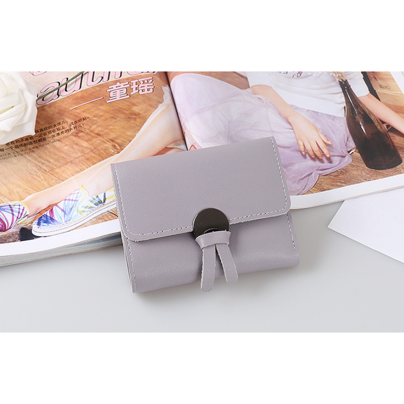 NUZ Dompet WD119 Lipat Mini Wanita Import Mini Wallet / Dompet Fashion-Ungu