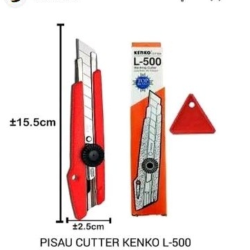 

Pisau cutter kenko L-500 original