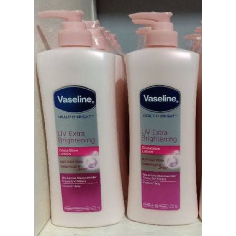 Vaseline handbody 400ml/ Vaseline pump/ Vaseline/ Vaseline healthy bright/ vaselin jumbo