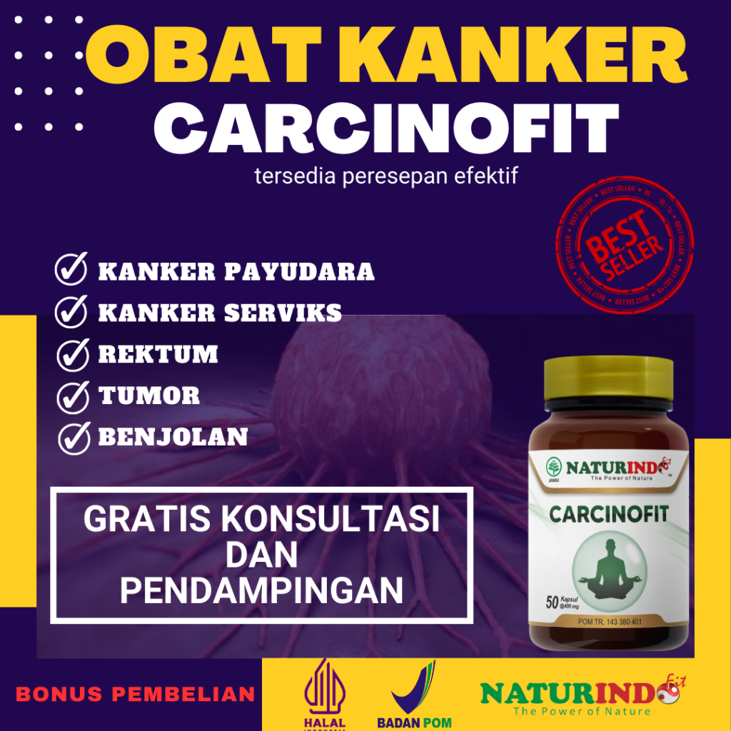 Obat kanker tumor benjolan paling ampuh untuk payudara serviks servik rektum hati otak tiroid paru p