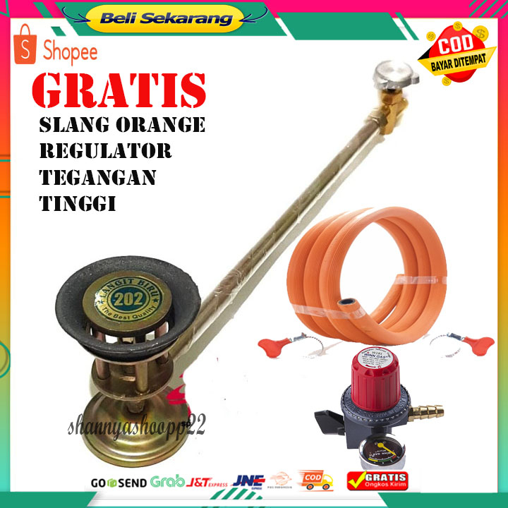 kompor MAWAR 202 - Kompor gas semawar - joss - high buat jualan nasi goreng martabak ori murah promo