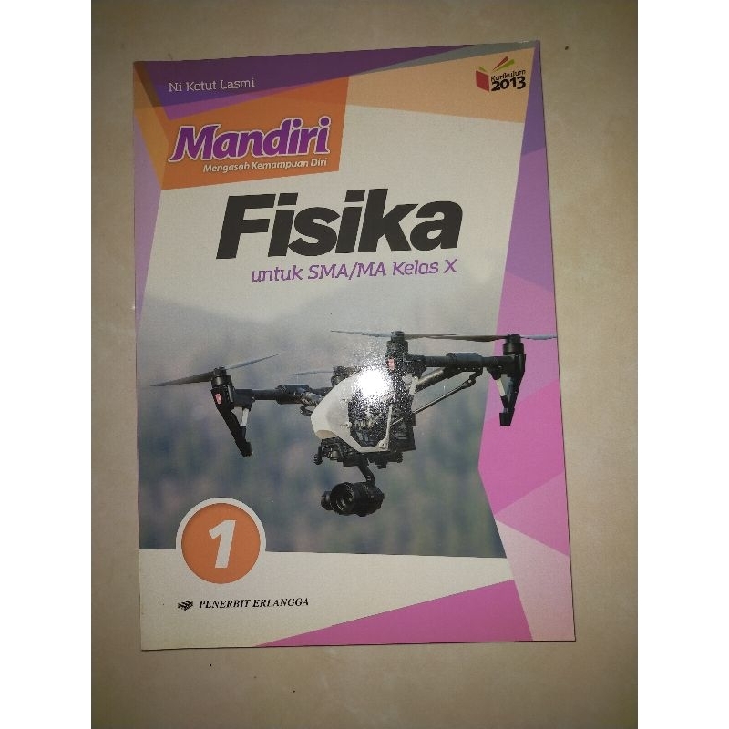 Buku Mandiri Fisika SMA Kelas 10 K13 revisi Erlangga