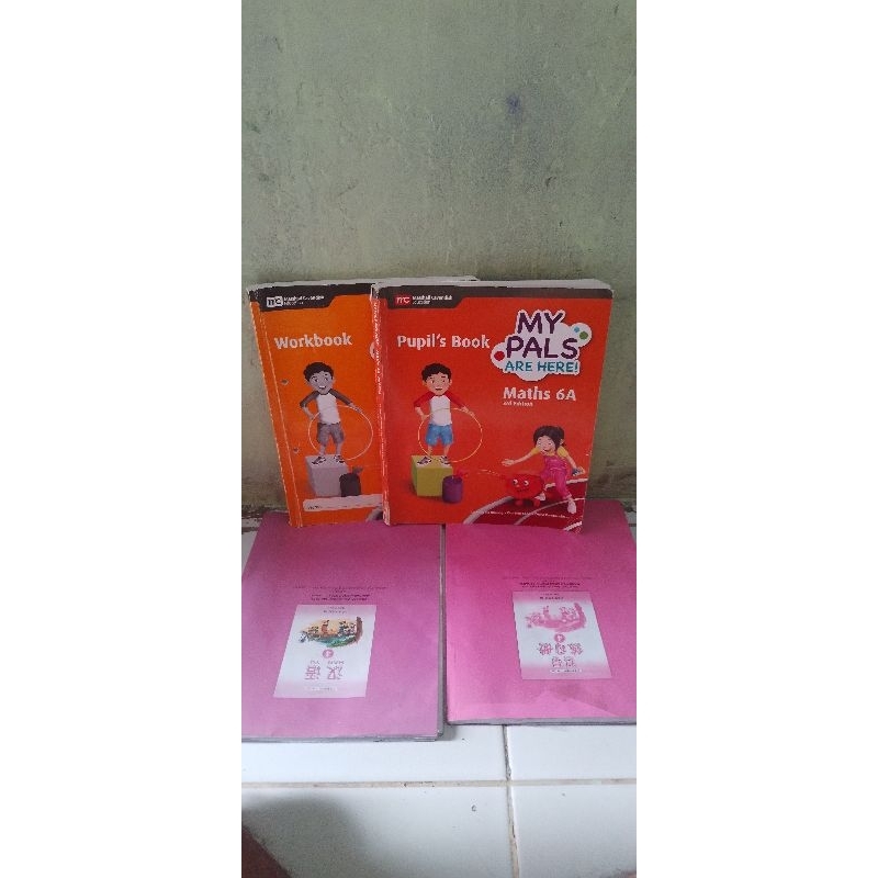 Buku my pals are here maths 6A pupil's dan workbook