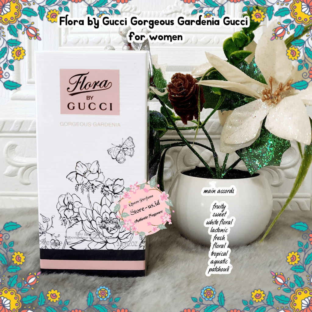 Parfum GUCCI FLORA GORGEOUS GARDENIA EDT 100ML ORIGINAL