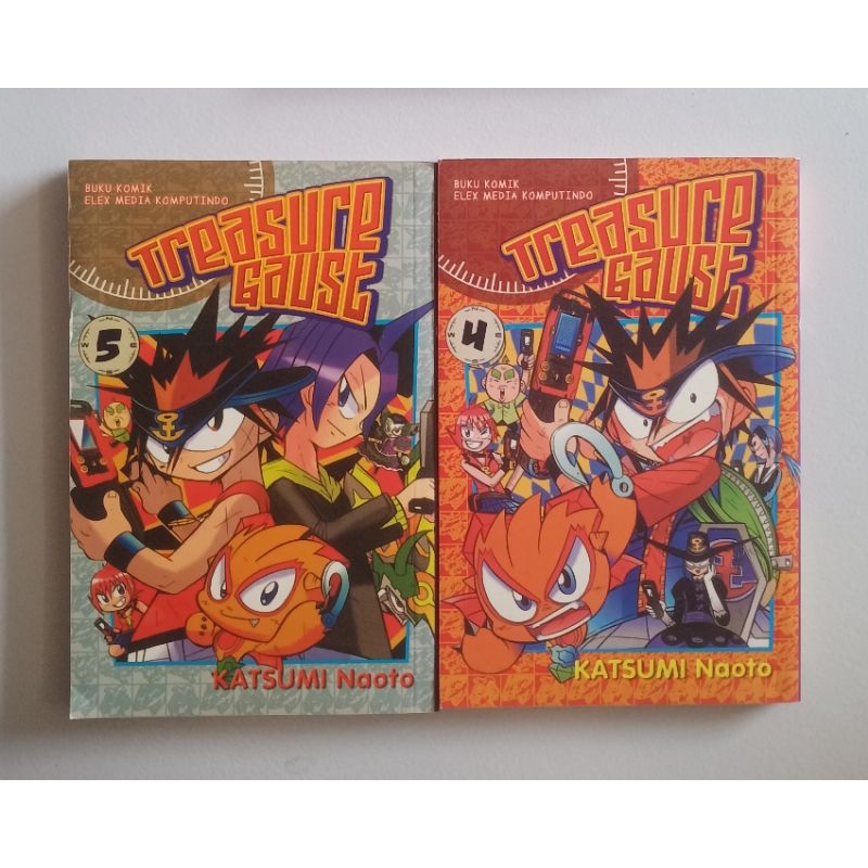 Komik Treasure Gaust by Katsumi Naoto