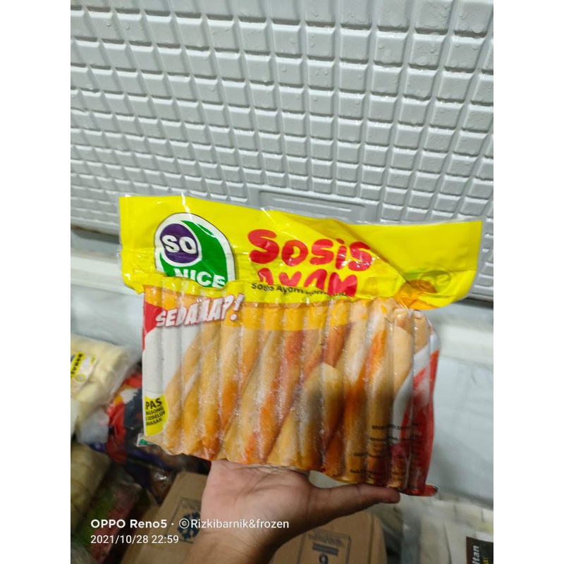 

SOSIS SONICE 1KG /SOSIS AYAM SONICE