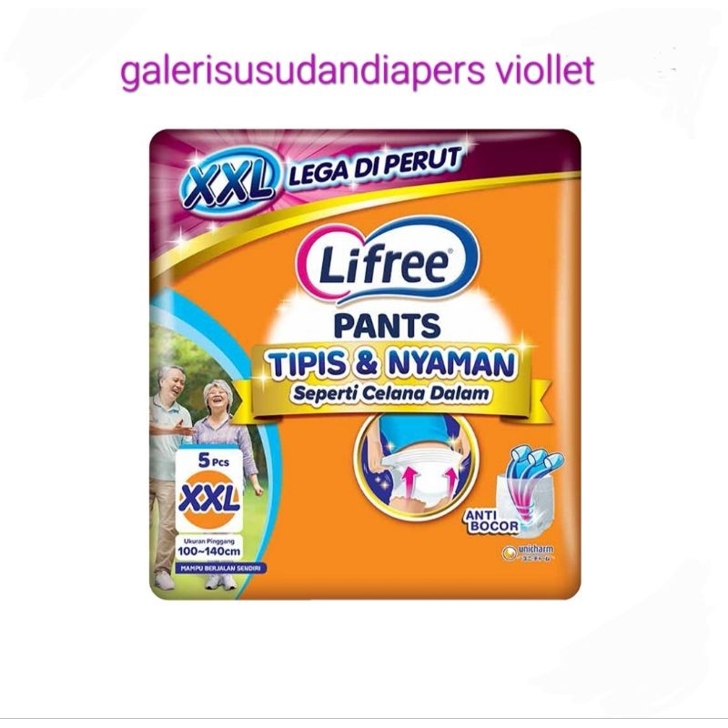 Lifree pants popok celana dewasa XXL5