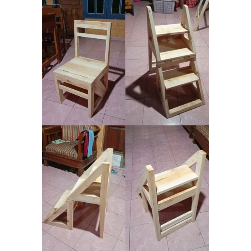 kursi tangga lipat multifungsi / tangga lipat / kursi lipat