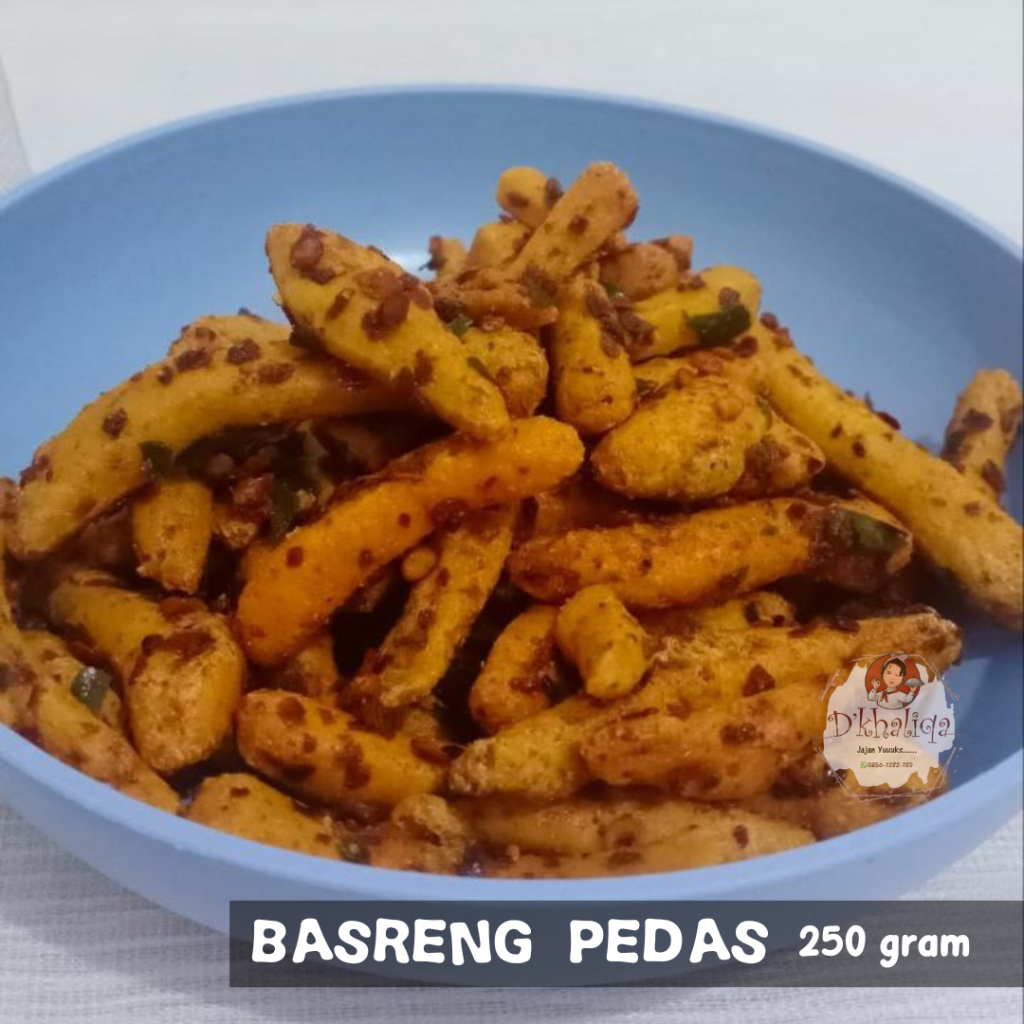 

BASRENG PEDAS DAUN JERUK (250 GRAM)
