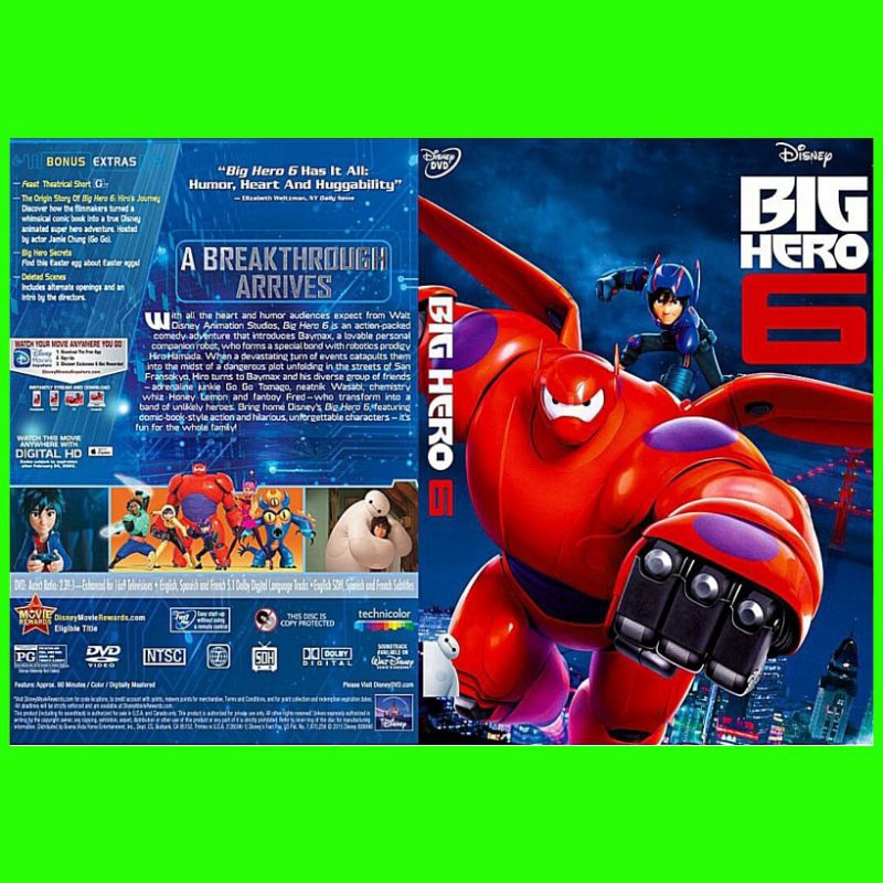 KASET FILM BIG HERO 6-KASET FILM KARTUN BOX OFFICIAL -KASET FILM KARTUN ANAK-FILM ANAK2 TERBARU-KASE