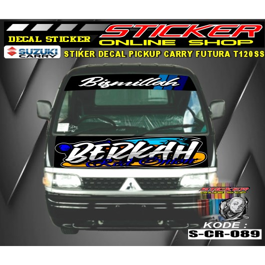 Stiker PRINT DECAL CARY FUTURA