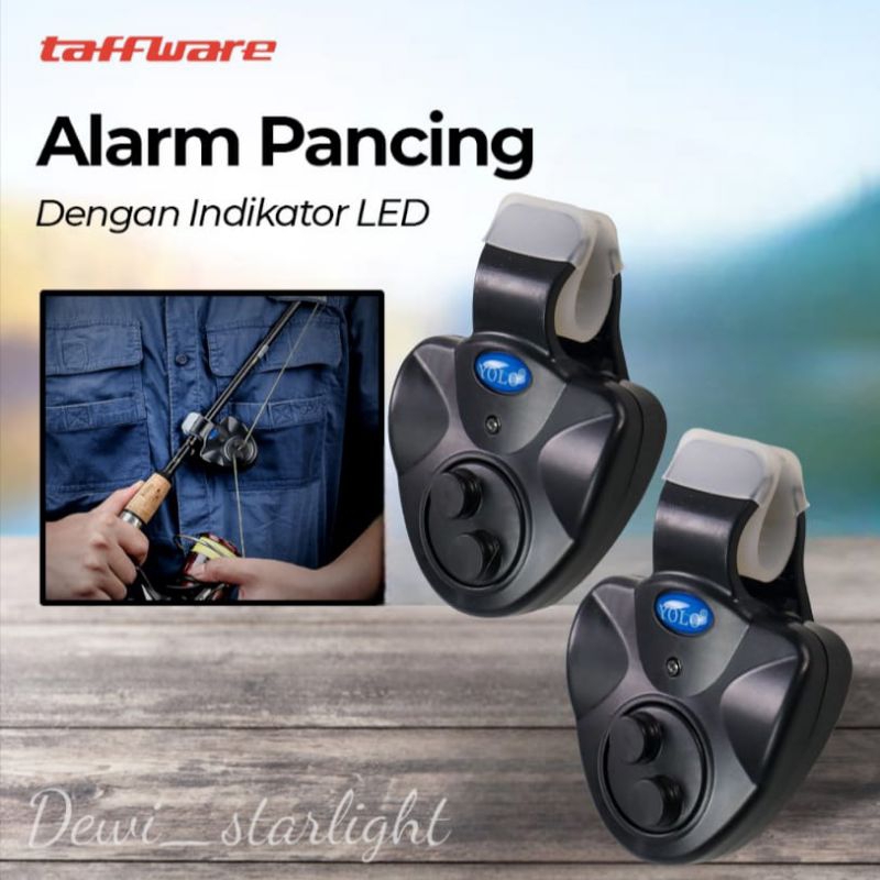 alarm pancing/penanda pangcing/alarm pancing dengan indikator led/pancing