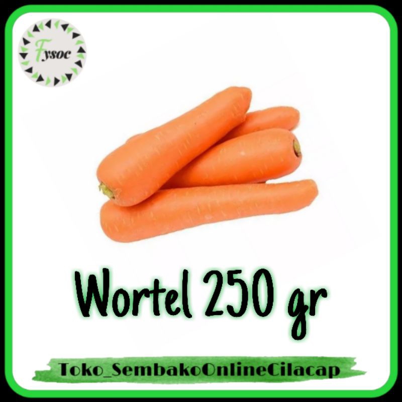 

WORTEL SEGAR 250 GR ( HARGA MENGIKUTI PASAR )
