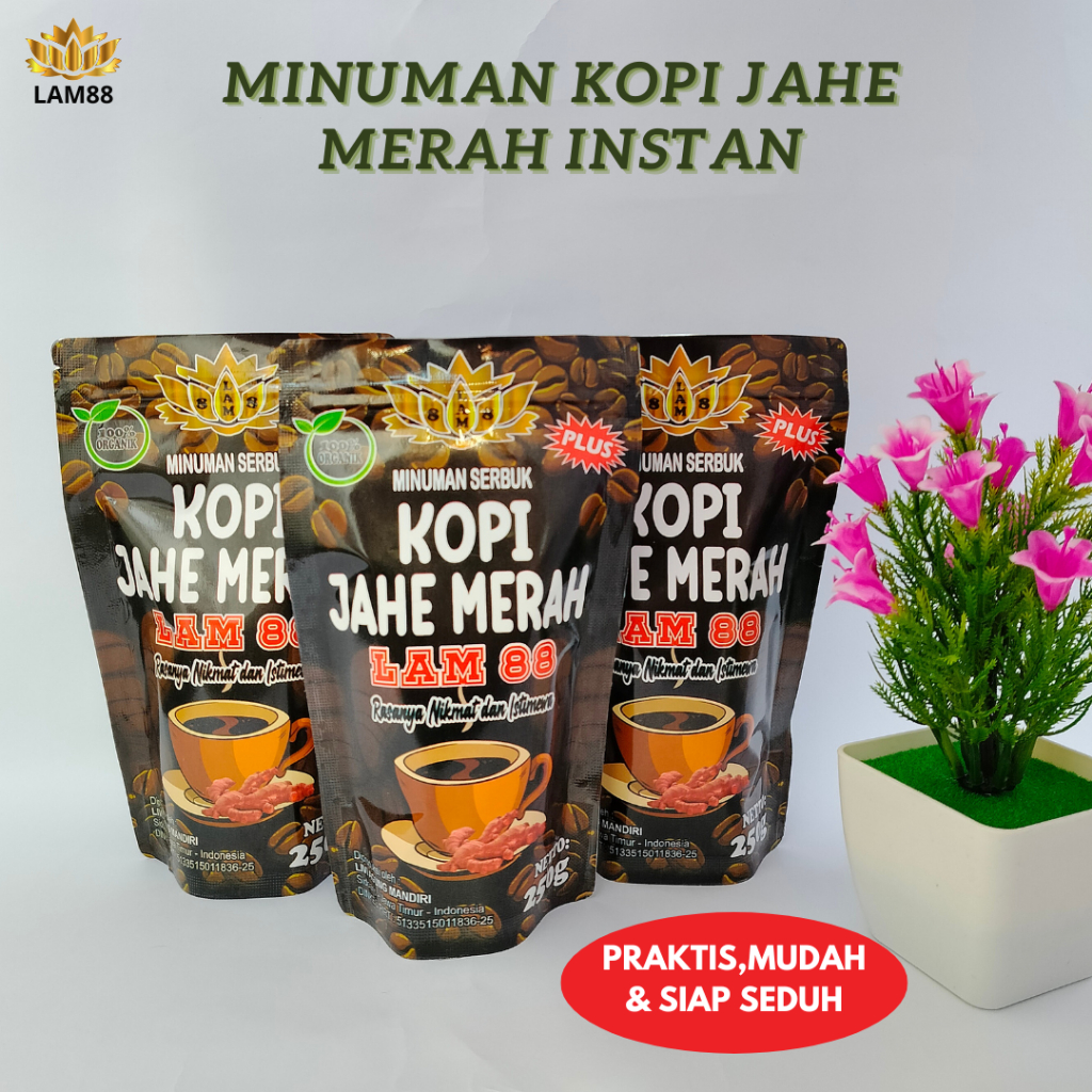 

KOPI JAHE MERAH KUALITAS GRADE A