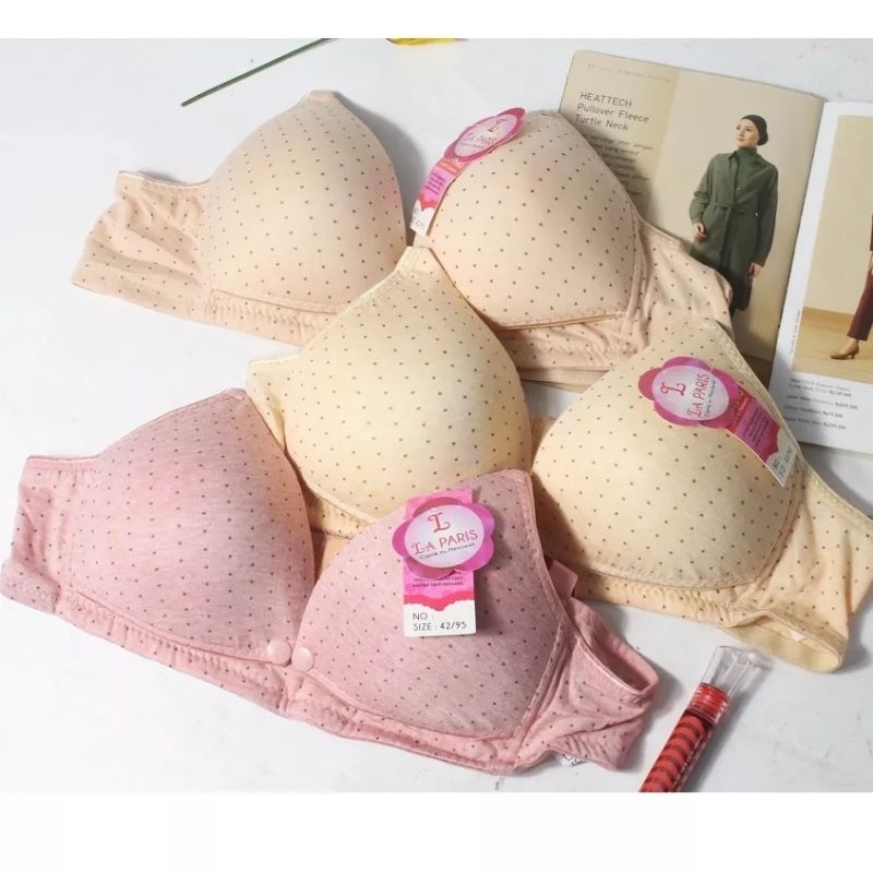 LAPARIS, GUINI, VIP8 import Bra / BH menyusui Nursing bra murah tanpa kawat. bra ibu hamil dan menyu