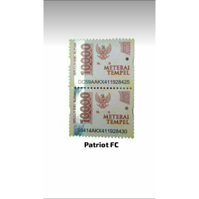 

Materai 10.000