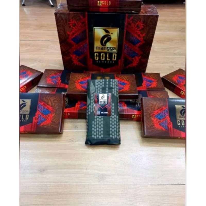 sarung mangga gold motif kembang bali sarung pria dan wanita dewasa