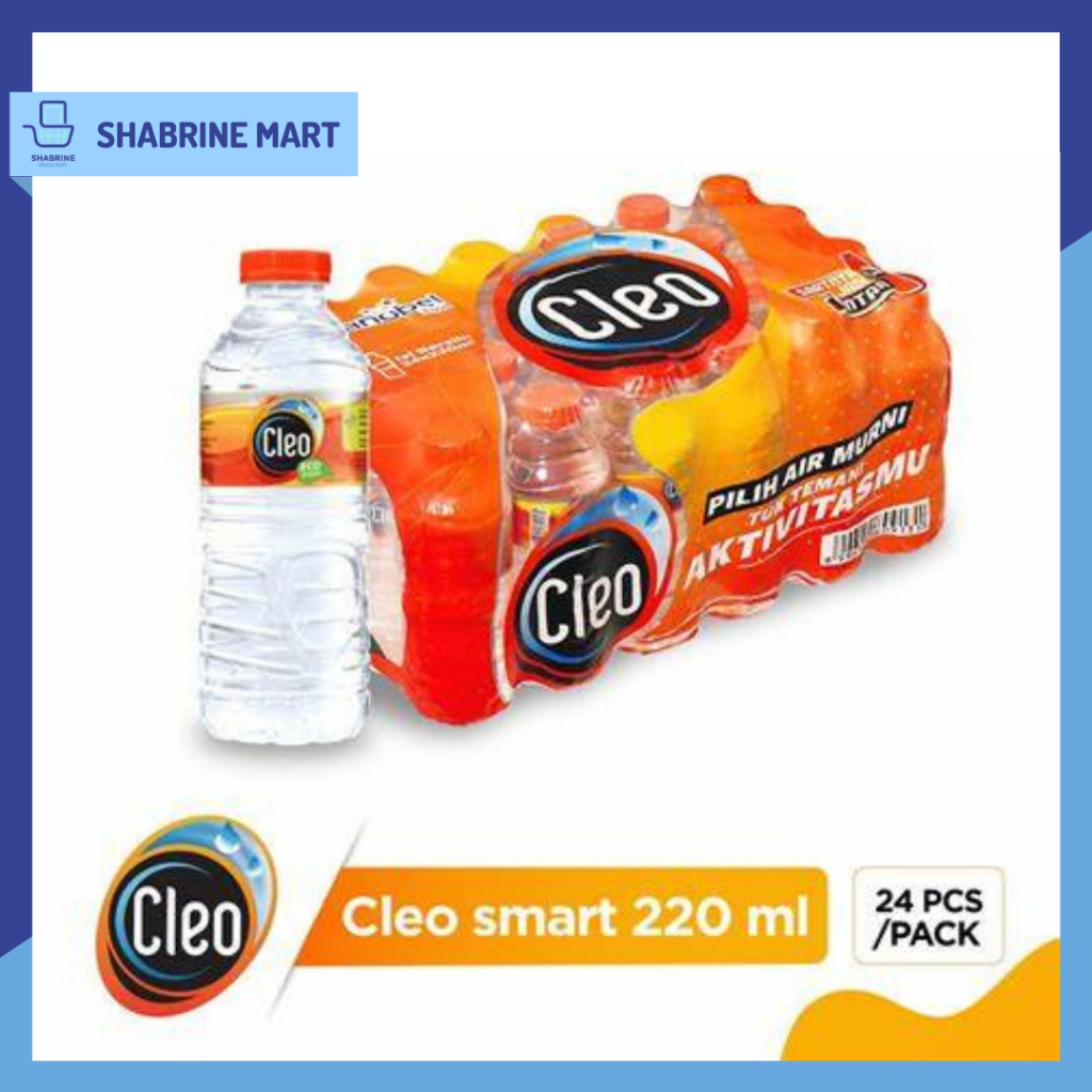 

CLEO Air Mineral Botol Mini 220ml Dus Isi 24