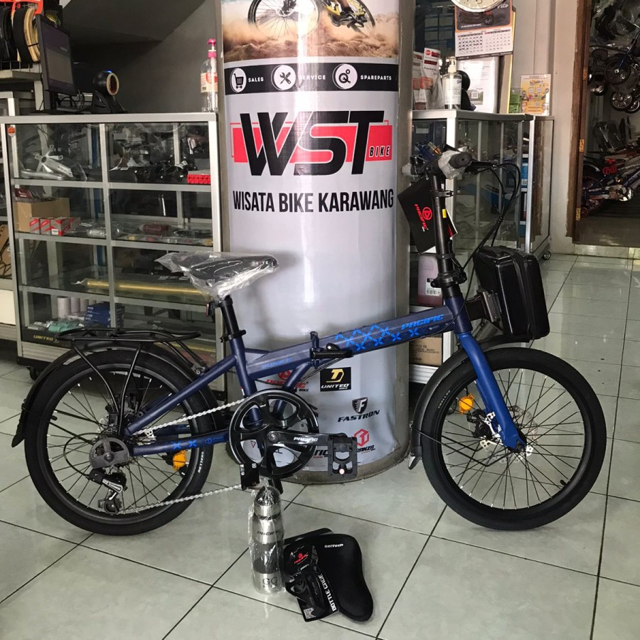 SEPEDA LIPAT 20 PACIFIC SPLENDID 100 + BONUS AKSESORIS