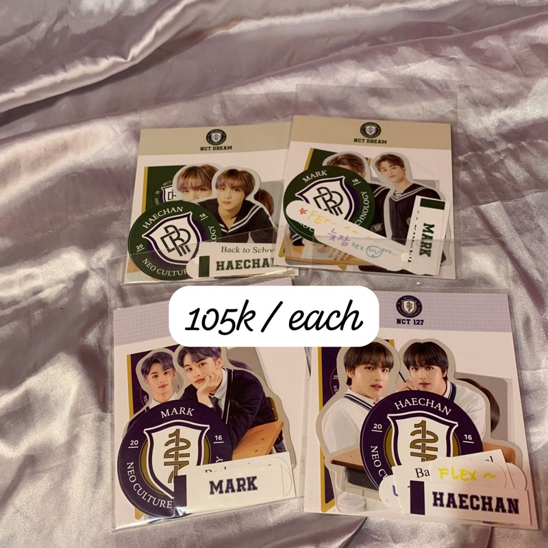 Haechan Luggage Sticker MD Back To School NCT 127 Sealed