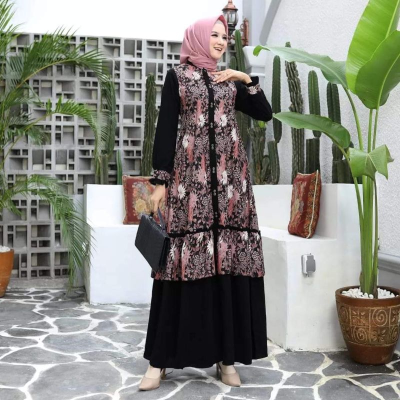 Gamis batik prada