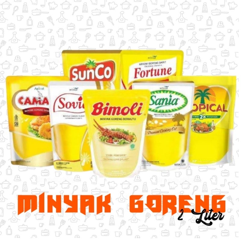 

Minyak Goreng Murah 2 Liter / Minyak Goreng Sunco Bimoli Sania Fortune 2 liter