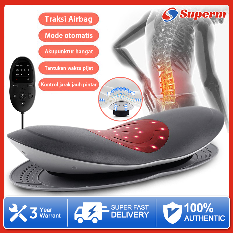 LUMBAR TRACTION DEVICE - TERAPI SARAF TERJEPIT PINGGANG RILEKS