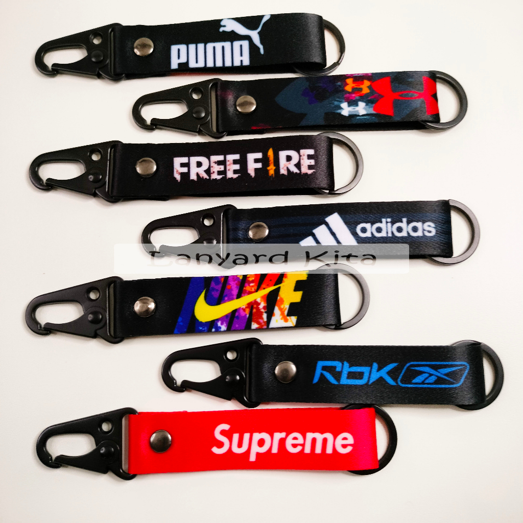 

LANYARD CHAINKEY GANTUNGAN KUNCI CARABINER