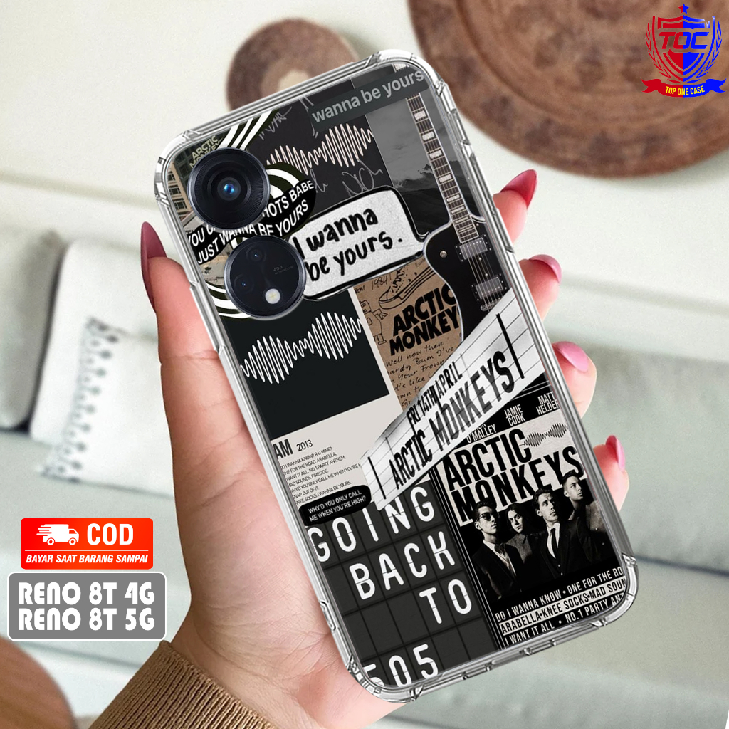 Case OPPO RENO 8T 4G RENO 8T 5G 2023 - Casing OPPO RENO 8T Terbaru Top One Case [ MOTIF 55 ] Casing 