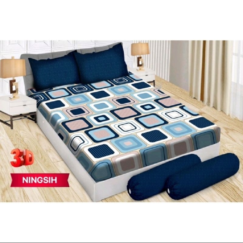Sprei bonita 3d uk 160x200 motif ningsih