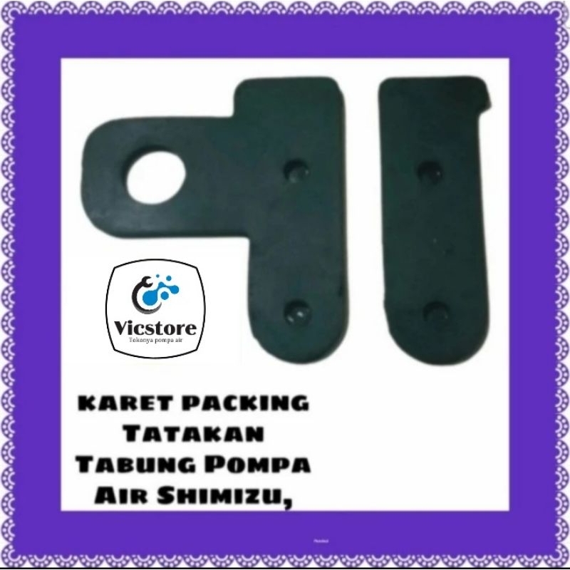 Karet alas tatakan tabung pompa air shimizu ps 255 original tangki asli