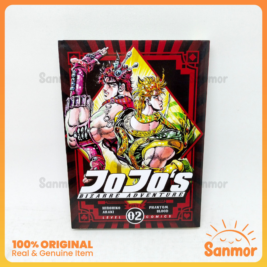 Buku Komik Manga Jojo's Bizarre Adventure Vol 2 - Part 1 Phantom Blood Preloved