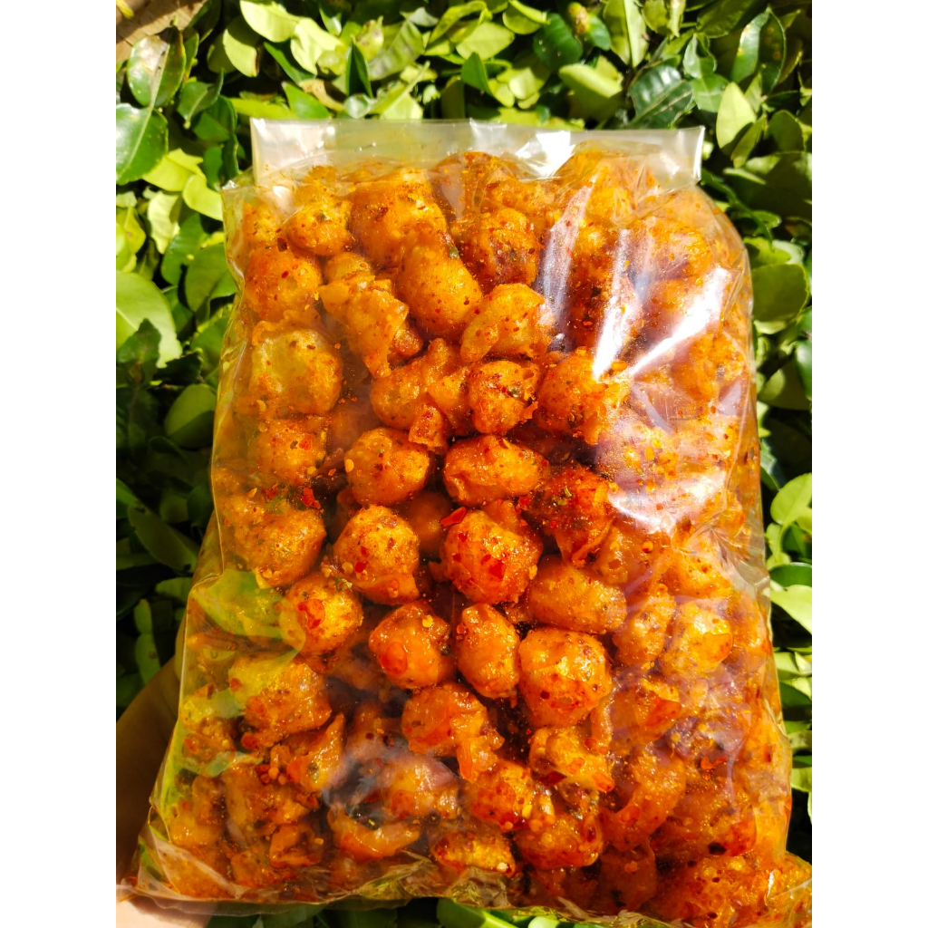 

SIOMAY MINI KERING PEDAS DAUN JERUK CEMILAN COD ISI 500GRAM