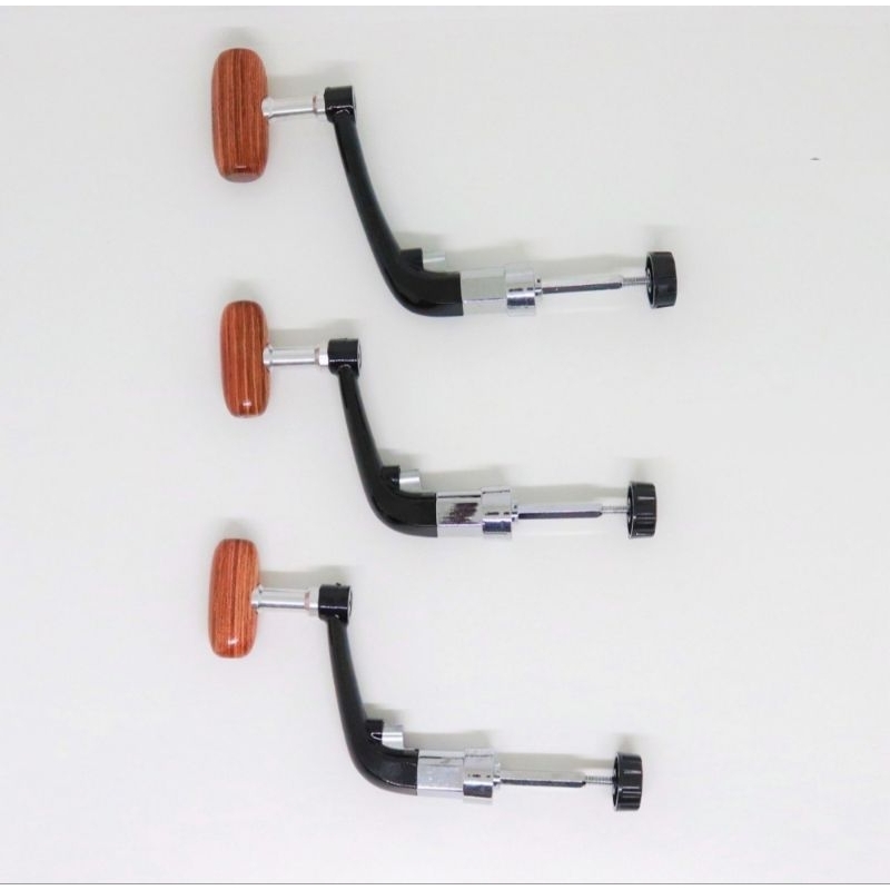 ENGKOL/HANDLE REEL LIPAT BESI KAYU 1000-6000