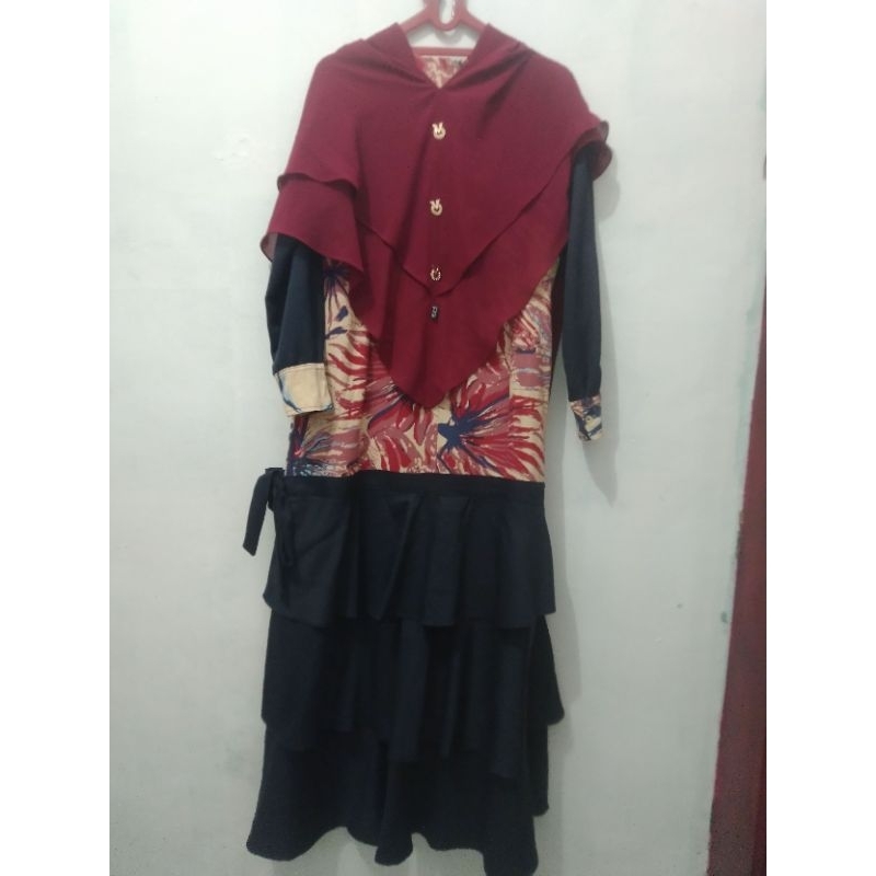 Preloved, Set Hijab syari, Busana muslim wanita, Pakaian muslim