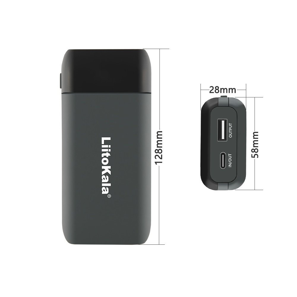 Charger Liitokala Lii-MP2 Powerbank Fast Charging 5V 9V 12V 1.5A 2A